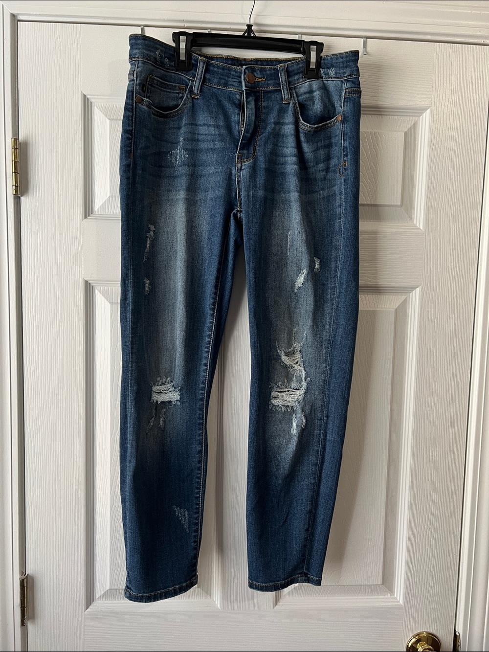 Judy Blues Women’s Distressed Blue Jeans